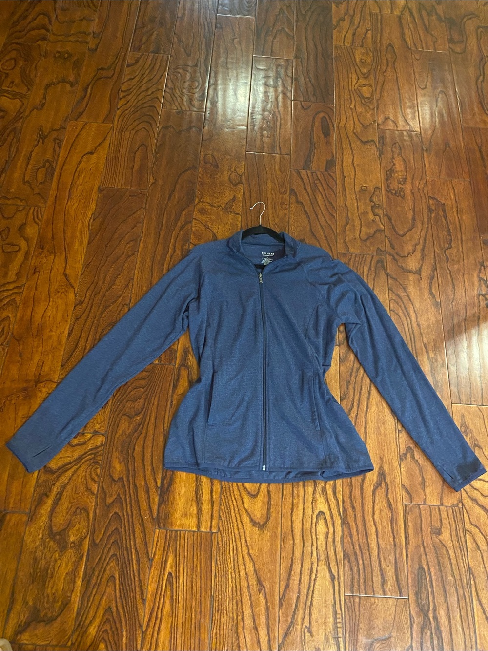 tek gear Women's Navy Full-Zip Active Jacket